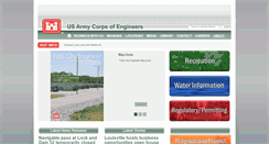 Desktop Screenshot of lrl.usace.army.mil