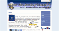Desktop Screenshot of bvrpz.army.cz