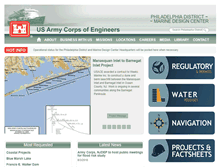 Tablet Screenshot of nap.usace.army.mil