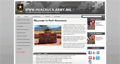 Desktop Screenshot of huachuca-www.army.mil
