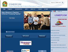 Tablet Screenshot of mepcom.army.mil