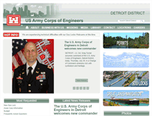 Tablet Screenshot of lre.usace.army.mil