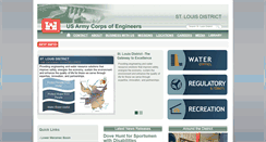 Desktop Screenshot of mvs.usace.army.mil