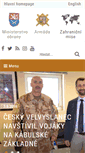 Mobile Screenshot of mise.army.cz