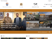 Tablet Screenshot of mise.army.cz