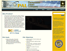 Tablet Screenshot of pal.army.mil