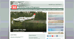 Desktop Screenshot of nao.usace.army.mil