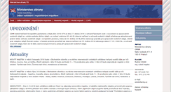 Desktop Screenshot of onnm.army.cz