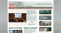 Desktop Screenshot of iwr.usace.army.mil