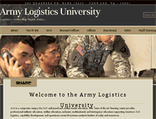 Tablet Screenshot of almc.army.mil