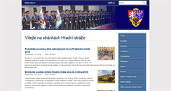 Desktop Screenshot of hrad.army.cz