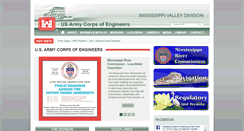 Desktop Screenshot of mvd.usace.army.mil