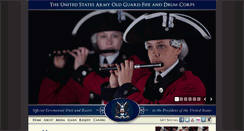 Desktop Screenshot of fifeanddrum.army.mil