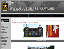 Tablet Screenshot of bluegrass.army.mil