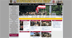 Desktop Screenshot of cs.amedd.army.mil