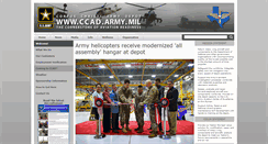 Desktop Screenshot of ccad.army.mil