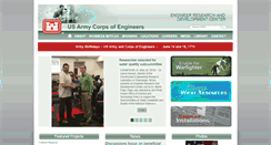 Desktop Screenshot of erdc.usace.army.mil