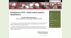 Desktop Screenshot of delostrelectvo.army.cz