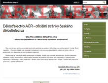 Tablet Screenshot of delostrelectvo.army.cz