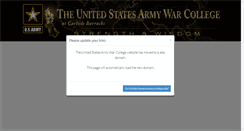 Desktop Screenshot of carlisle.army.mil