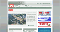 Desktop Screenshot of mvn.usace.army.mil