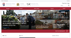 Desktop Screenshot of opsu.army.cz
