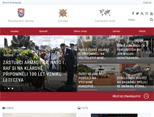 Tablet Screenshot of opsu.army.cz