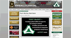 Desktop Screenshot of mccoy.army.mil